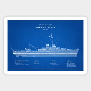 Roger B. Taney whec-37 United States Coast Guard Cutter - ABD Magnet